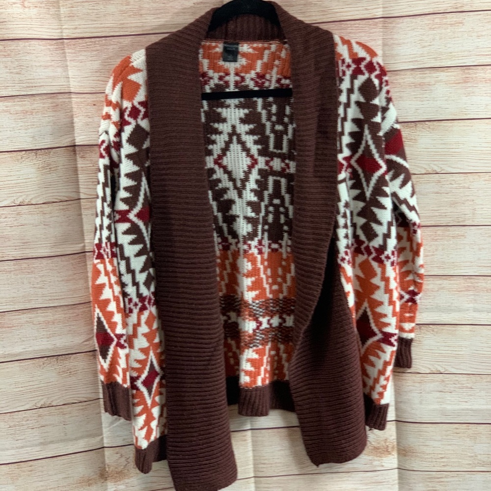 Madison Lilly Long Sleeve Open Front Cardigan
